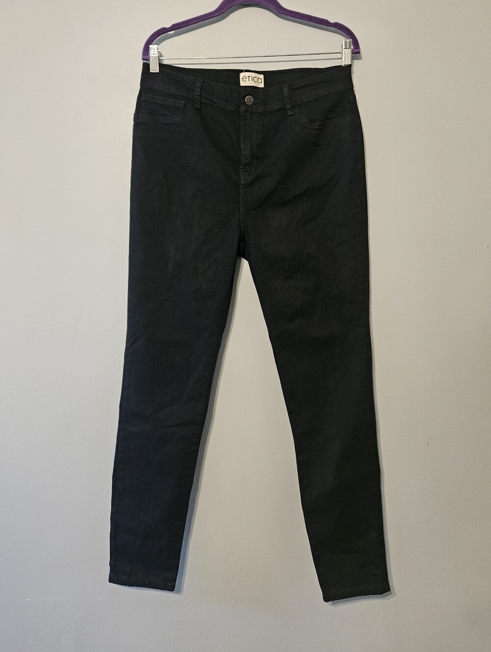 Etica Black Skinny Jeans